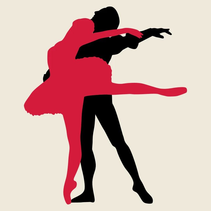 Vector Ballet dancer Silhouette