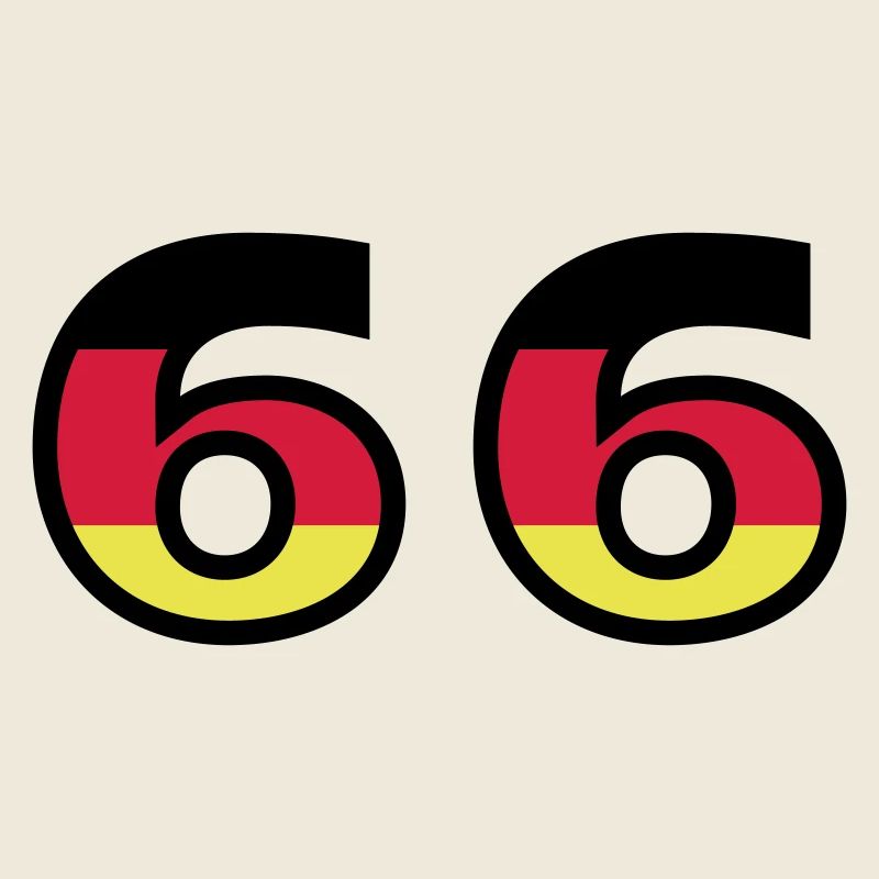 66 Numéro Allemagne Jersey