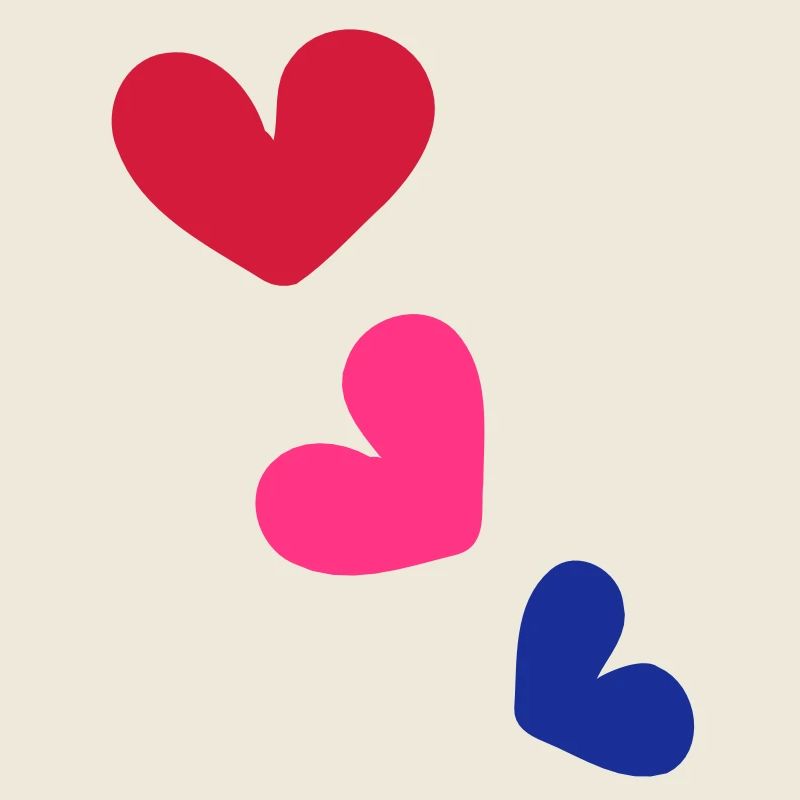 3_colorful Herzen