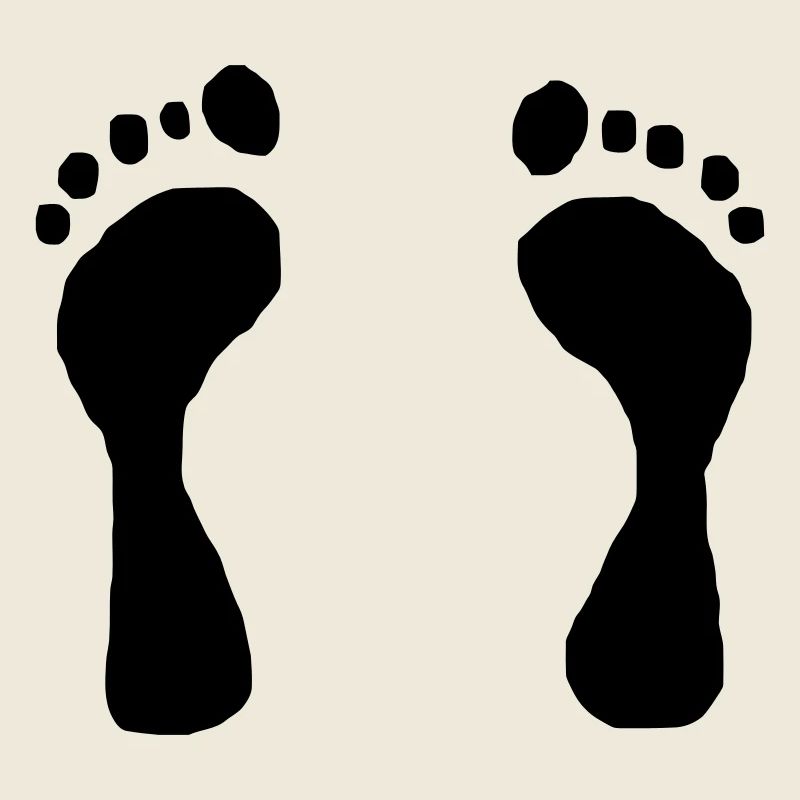 *footprints*
