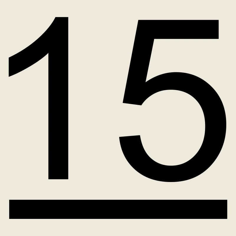 15 Meter Klasse Segelzeichen