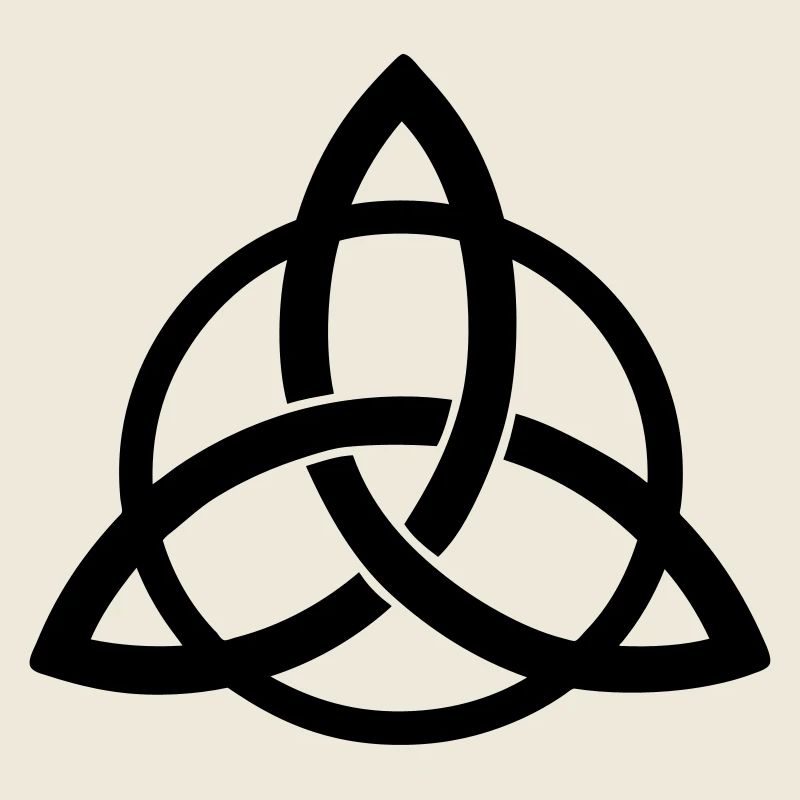 triquetra entrelacée symbole Néopaganisme celte