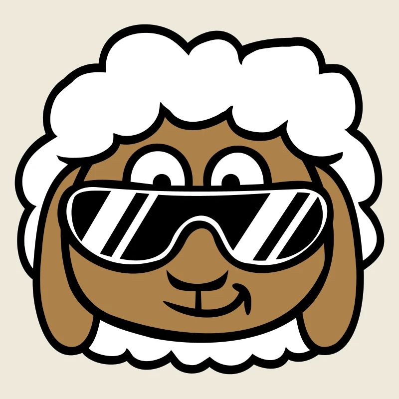 Sheep Sunglasses Party Sheep Lamb Cool Head