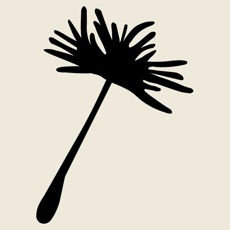 Pusteblume nur Korn