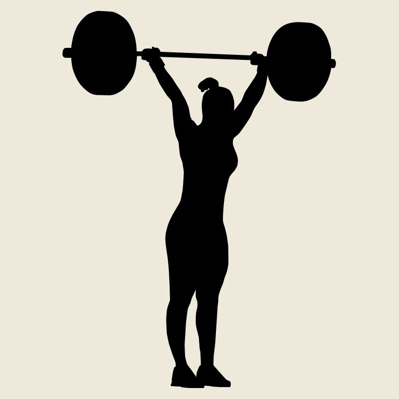 Stoßen Endposition Frau