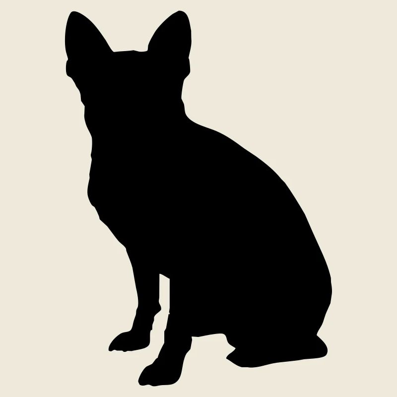 Vector dog Silhouette