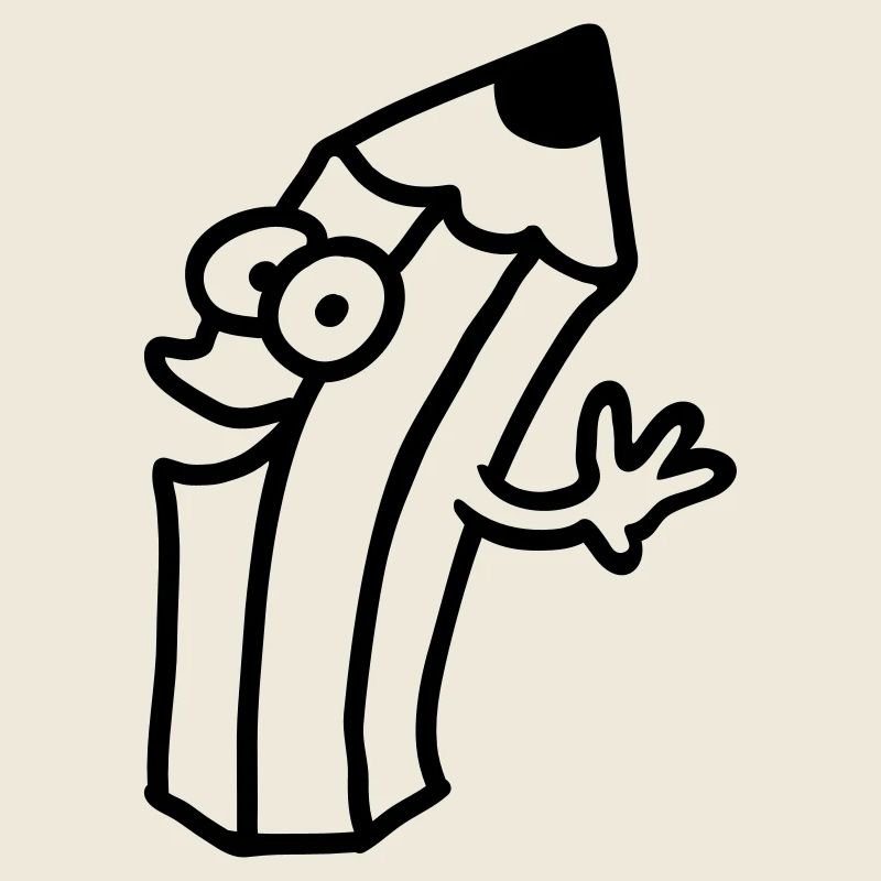 fröhlicher Stift - line