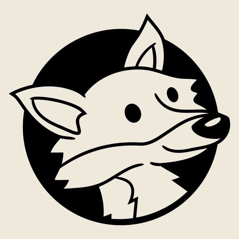 Fox Hole Red Fox Wild Animal Peeps Face Head