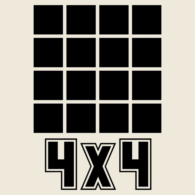4x4 Cube Cubes