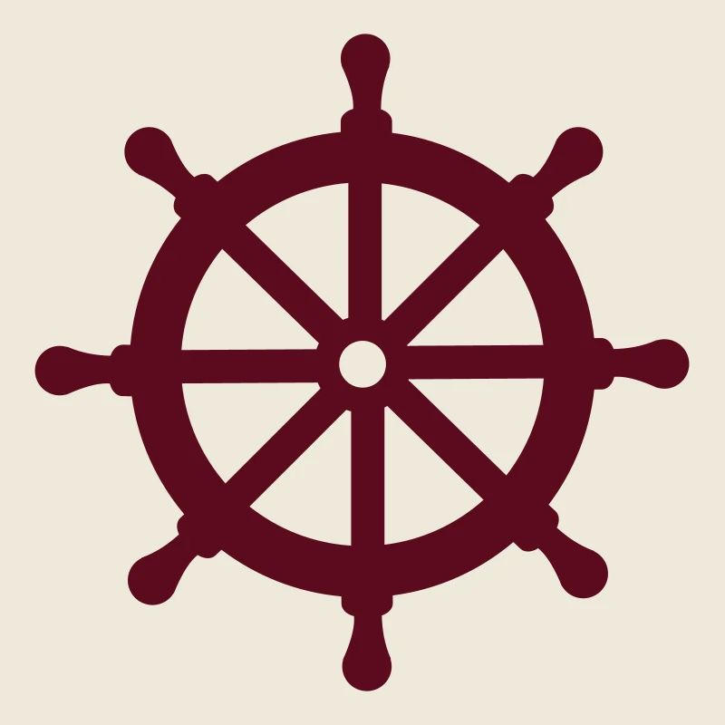 Steering wheel - ship