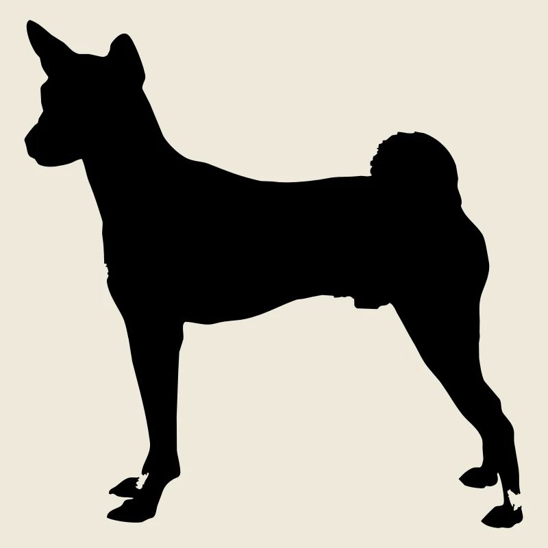 Vector dog Silhouette
