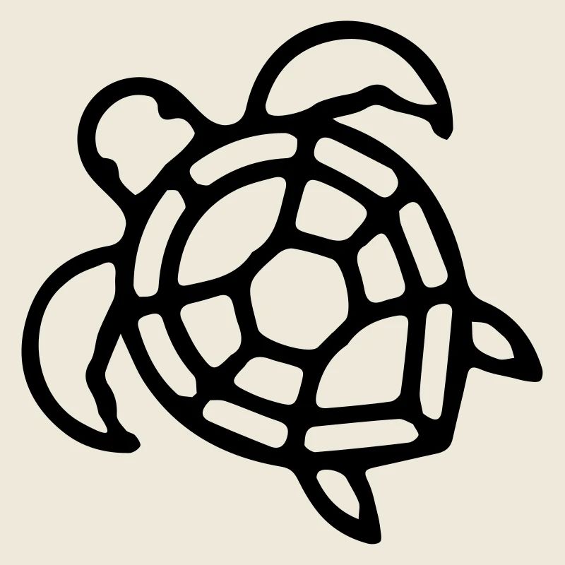Schildkröte Outlines