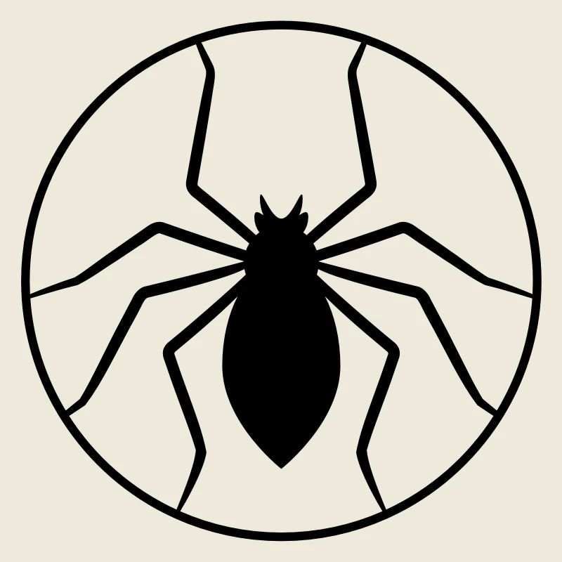 Circle Spider Logo Design