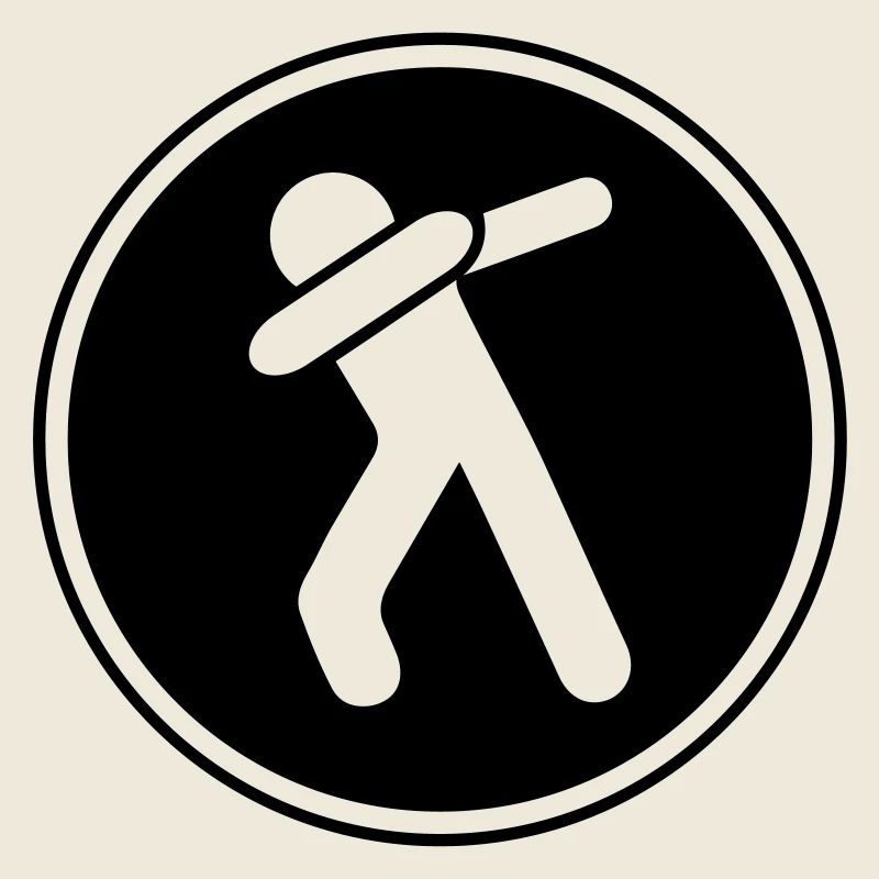 dabbing man icon