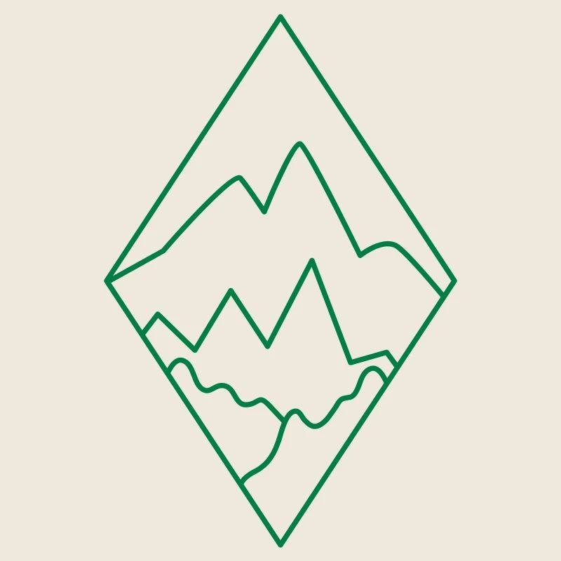PAYSAGE BOHO Diamond avec montagnes et paysages