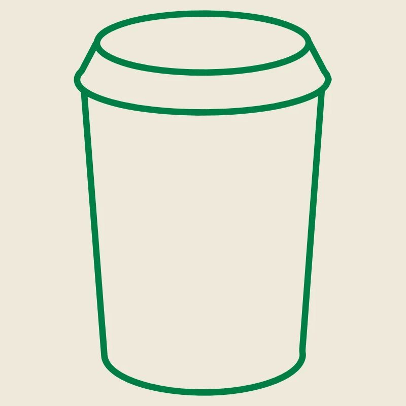 Einfache Kaffeetasse