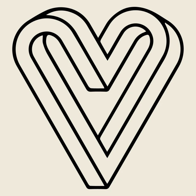 Impossible Heart, Optical Illusion, Infinity Love