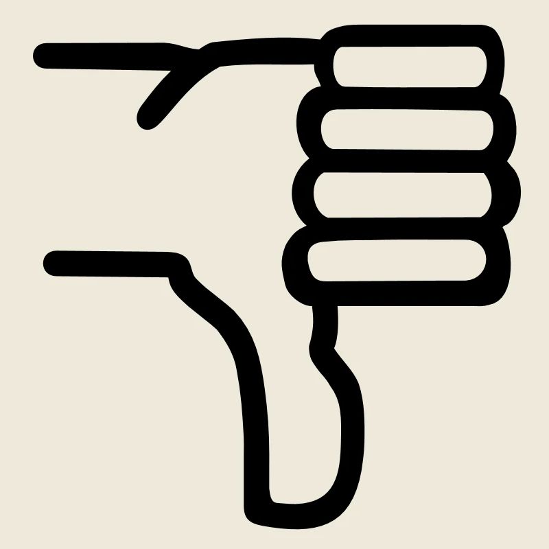 Thumbs down