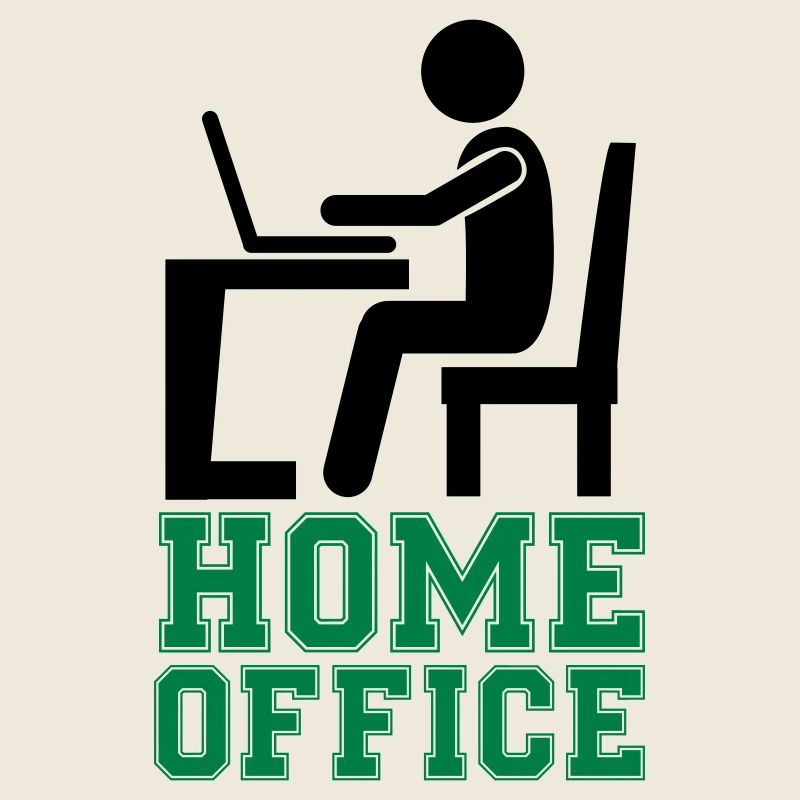 computer work home office