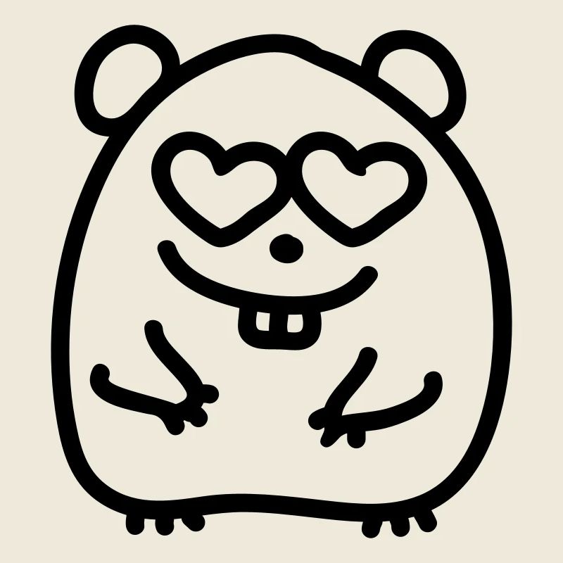 amant de hamster - Line