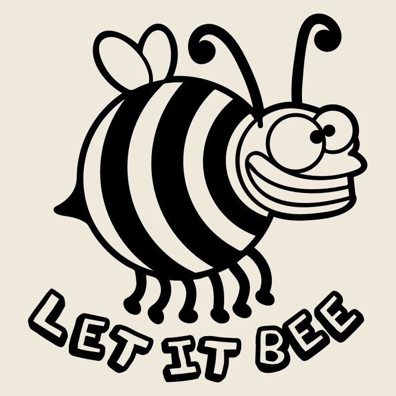 Thick crazy bee let it bee