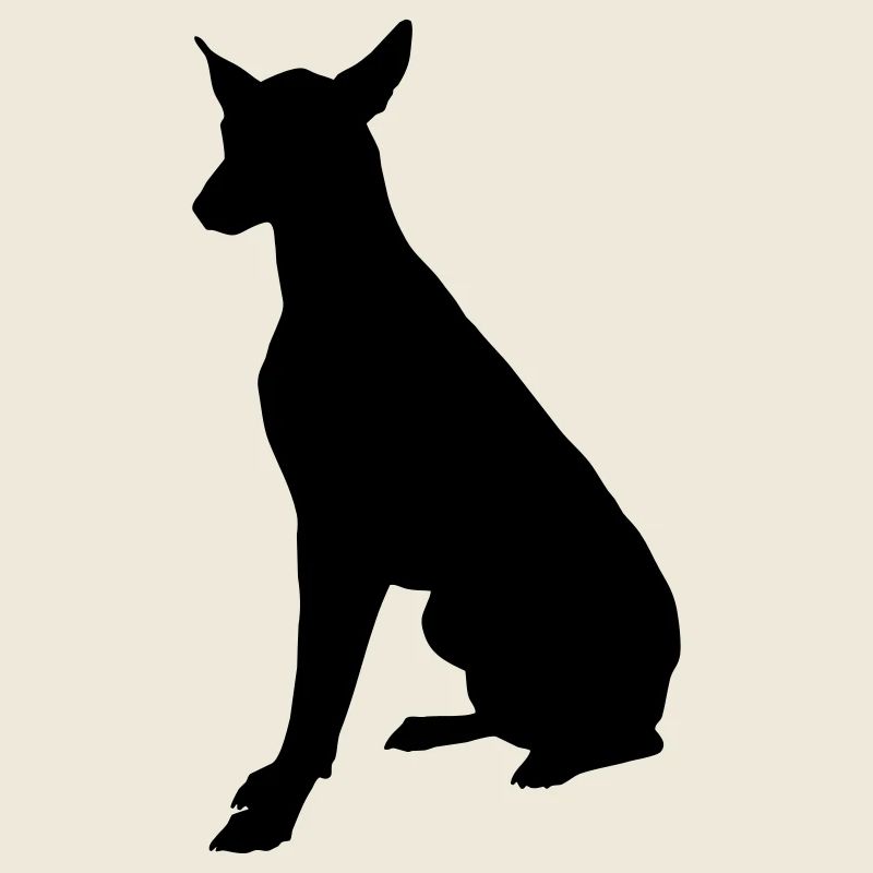 Vector dog Silhouette