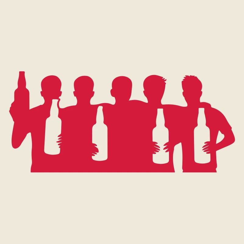 Party Team Bier Junggesellenabschied