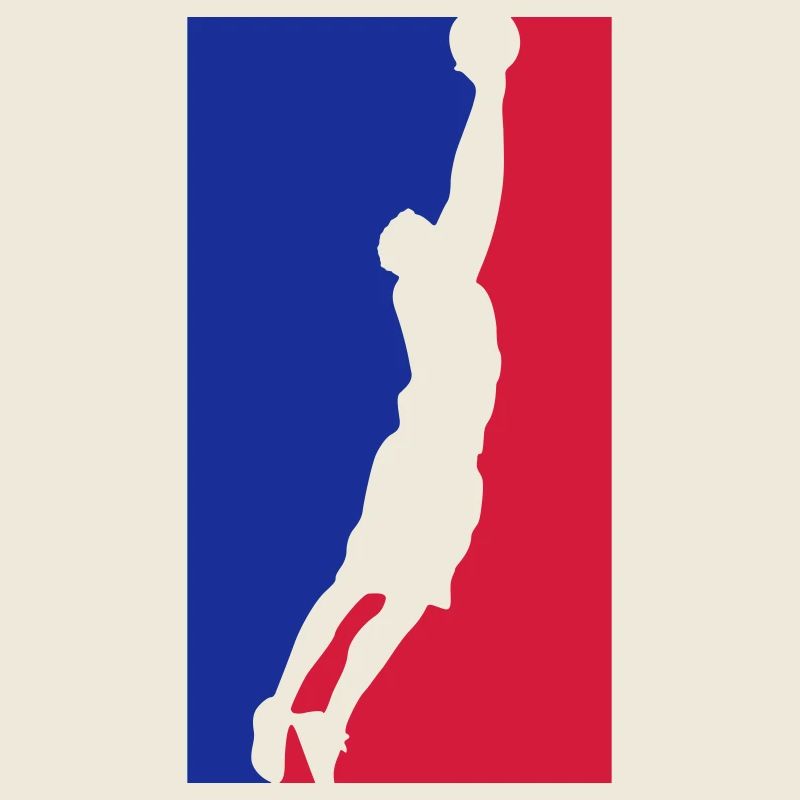 basketballer silhouette