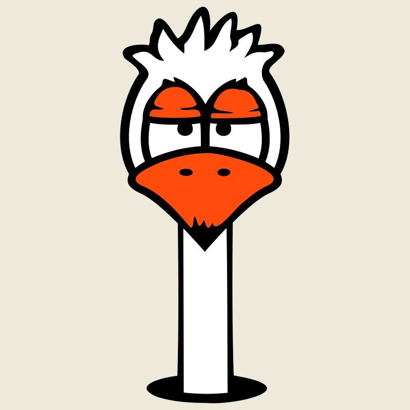 Bird Ground Hole Annoyed Tired Angry Frustrated
