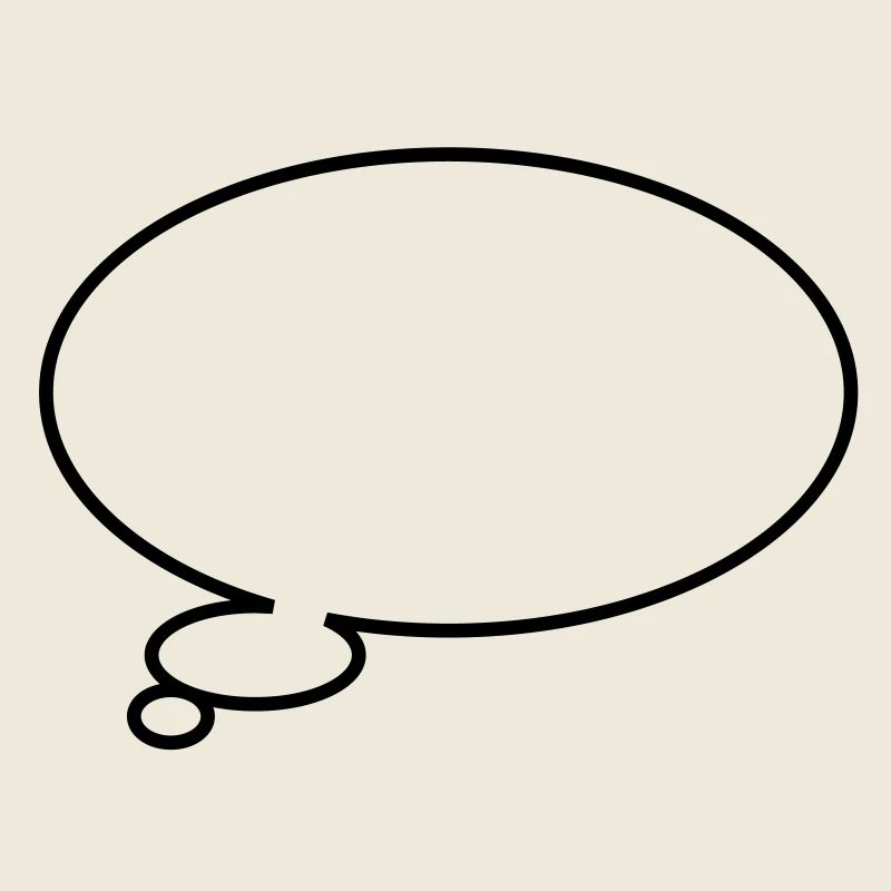 Thinking bubble