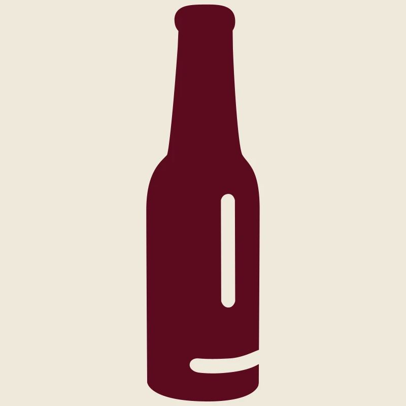 Bierflasche Smile