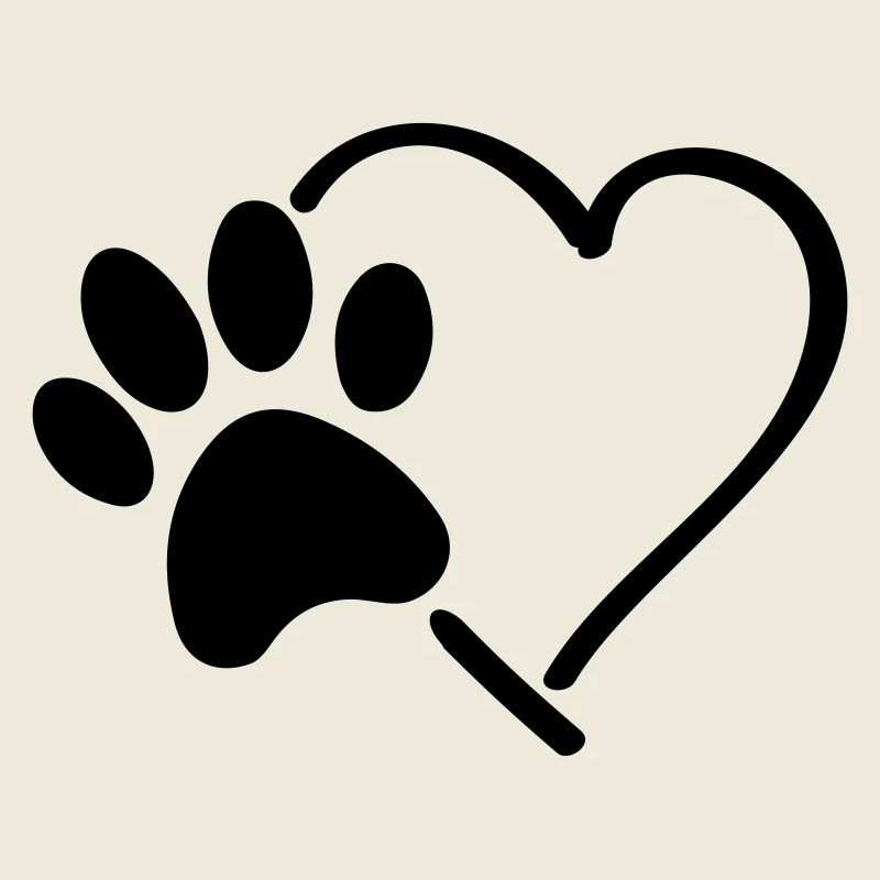 paw heart
