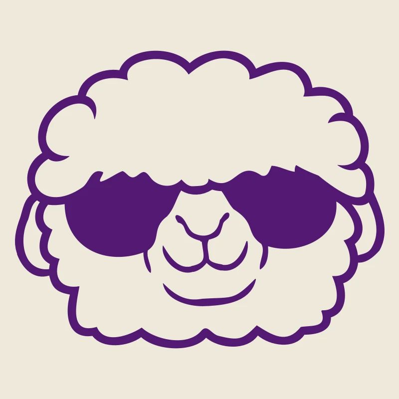 Sheep Sunglasses Party Sheep Lamb Cute Head