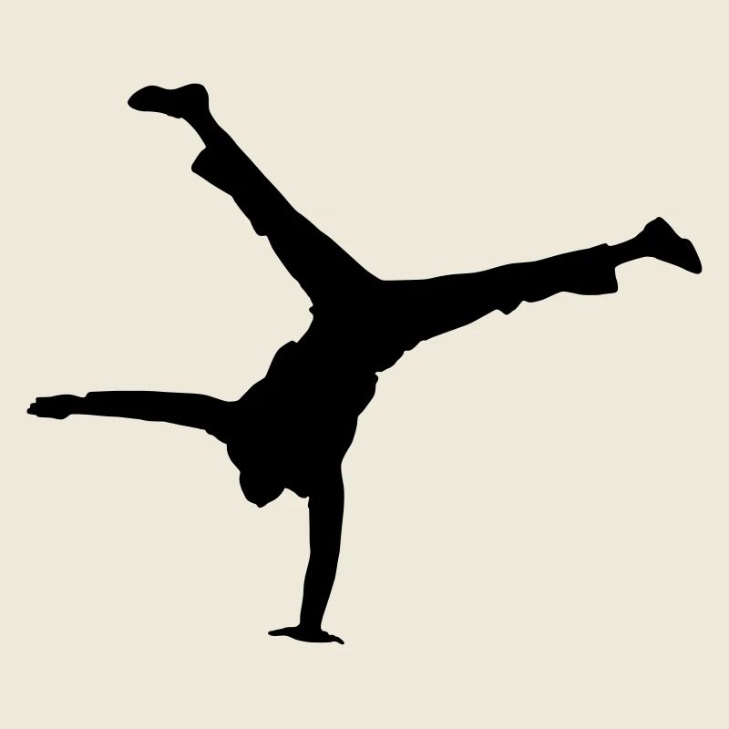 Danseuse de ballet vecteur Silhouette