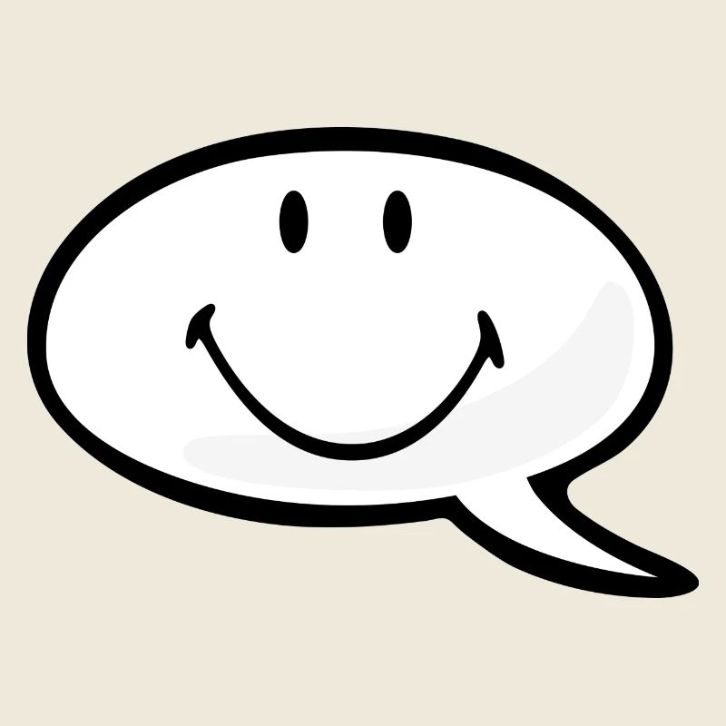 Smiley Speech Bubble