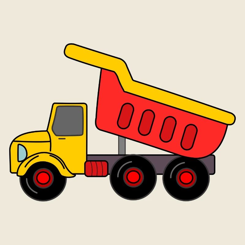 Keepauto Sand, rot gelb