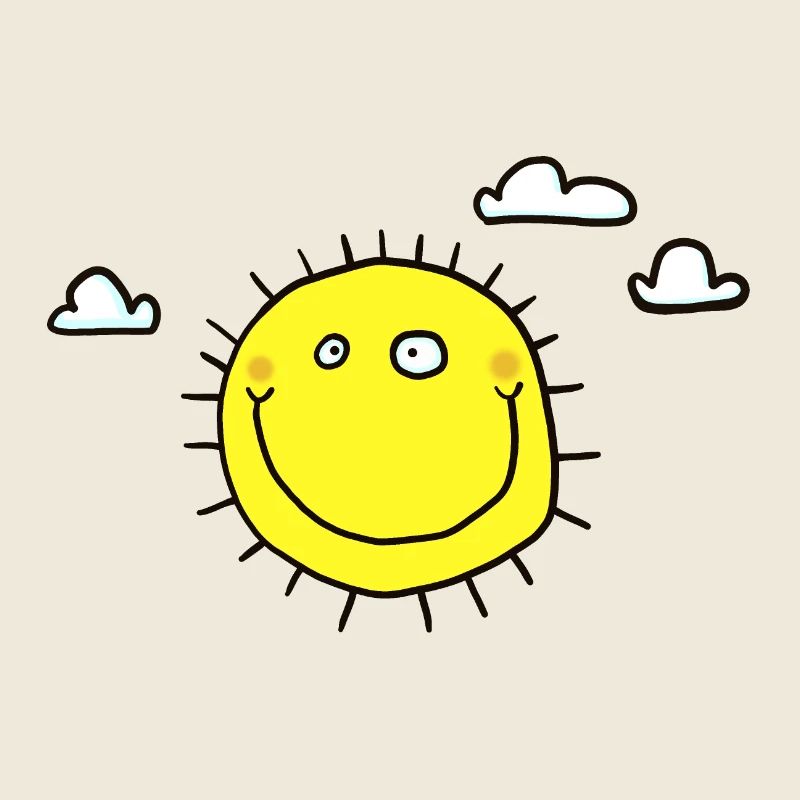 Soleil avec des nuages