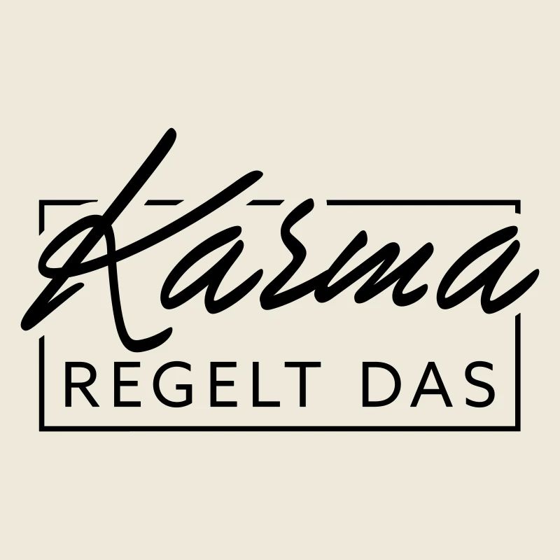 Karma regulates this