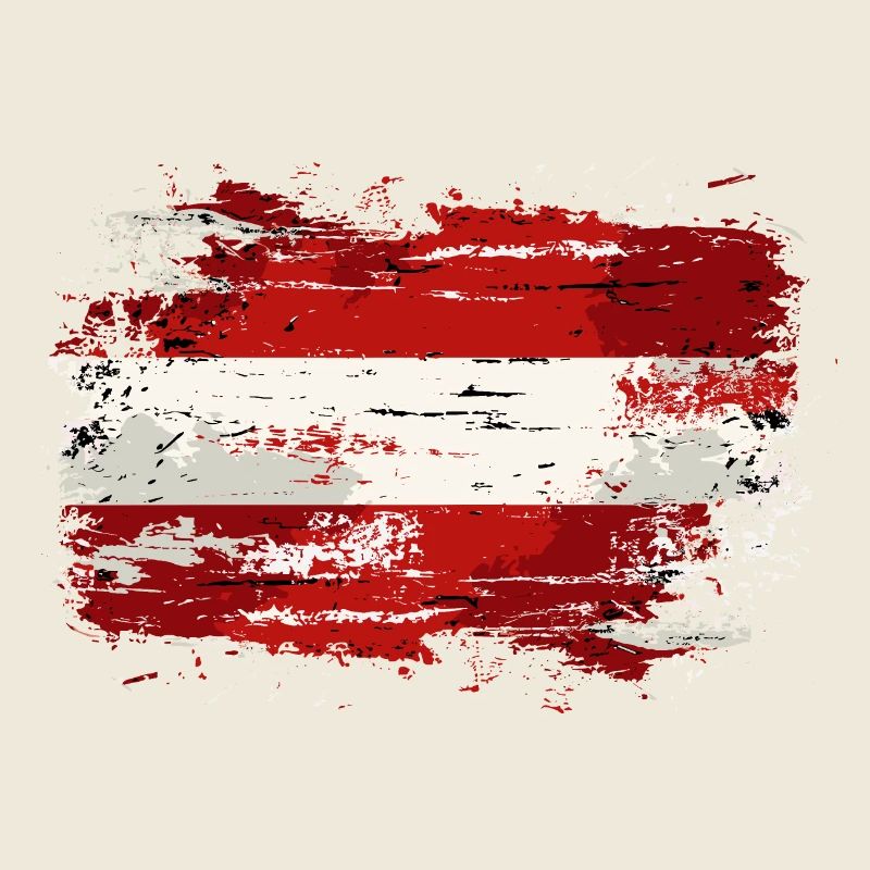 Austria Flag Austria Austrian Flag AT