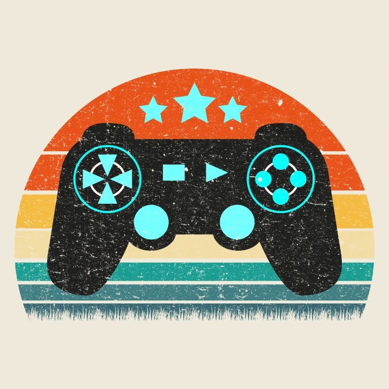 Vintage Retro Gaming Controller