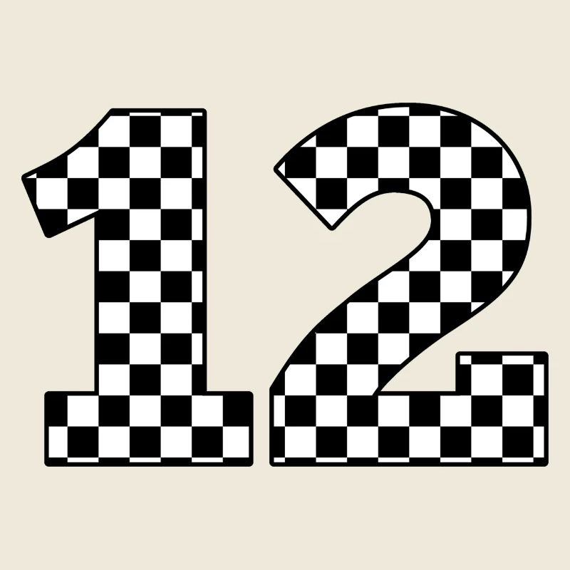 Nummer 12 plaid