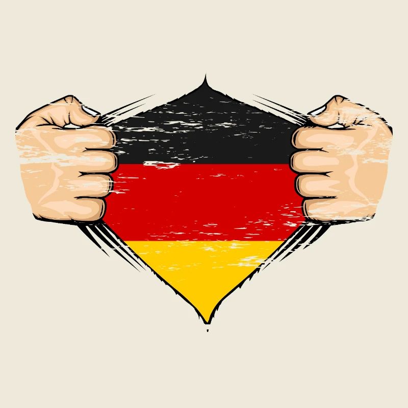 Design de drapeau allemand utilisé