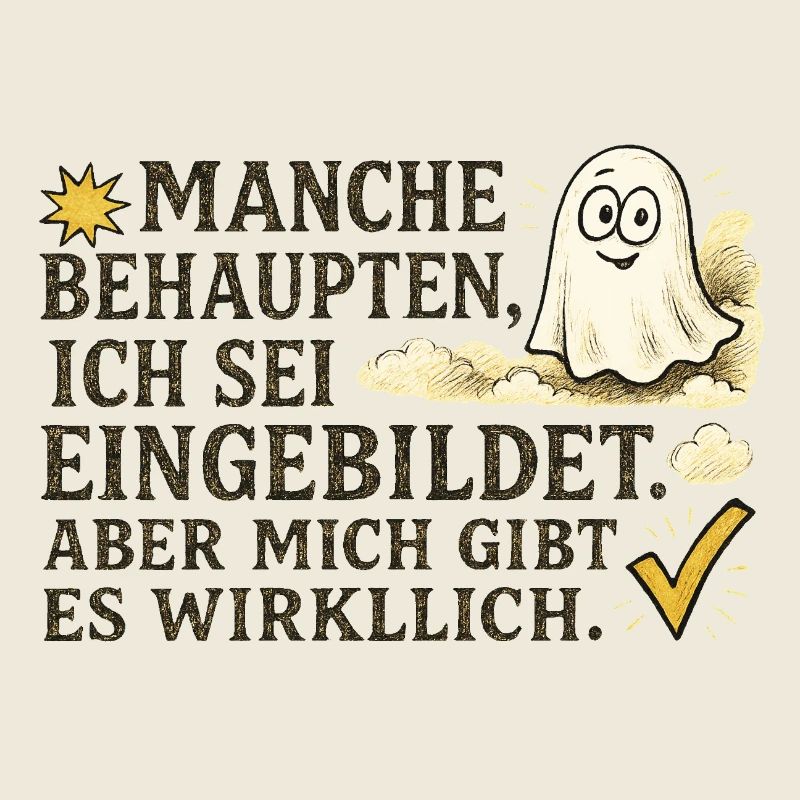 Manche behaupten, ich sei eingebildet