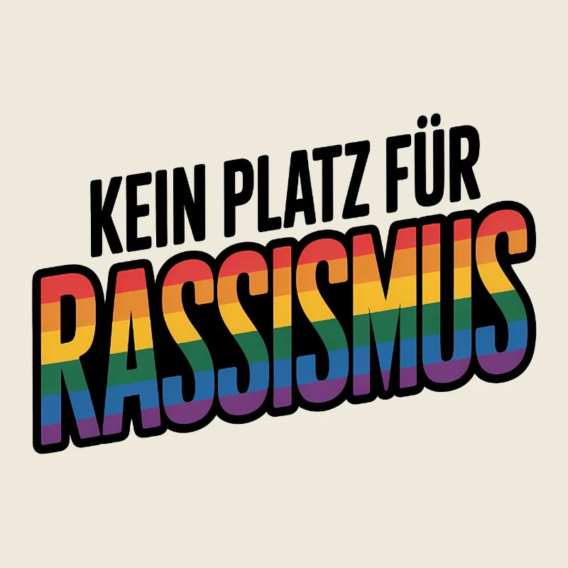 Pas de place pour le racisme - Logo Cool Pride