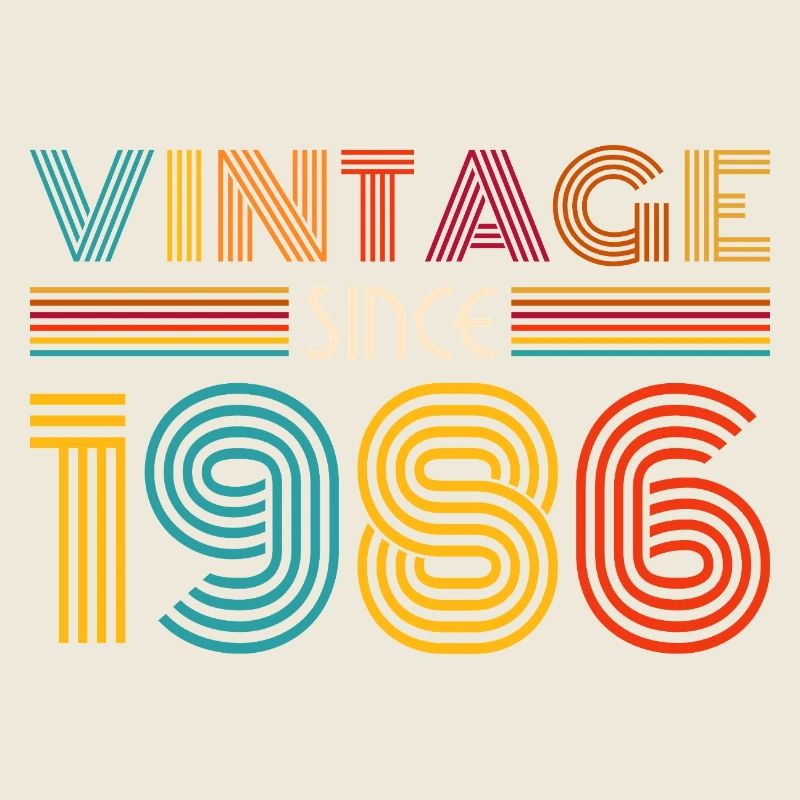 Rayures rétro 1986