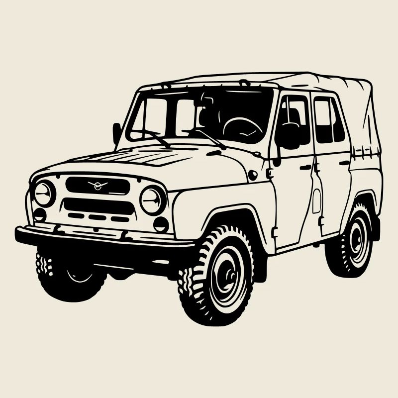Véhicule tout-terrain UAZ
