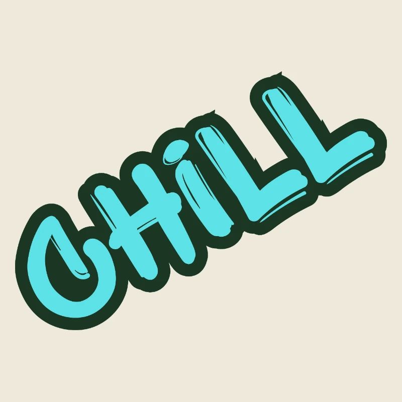 Chill Neon Graffiti 