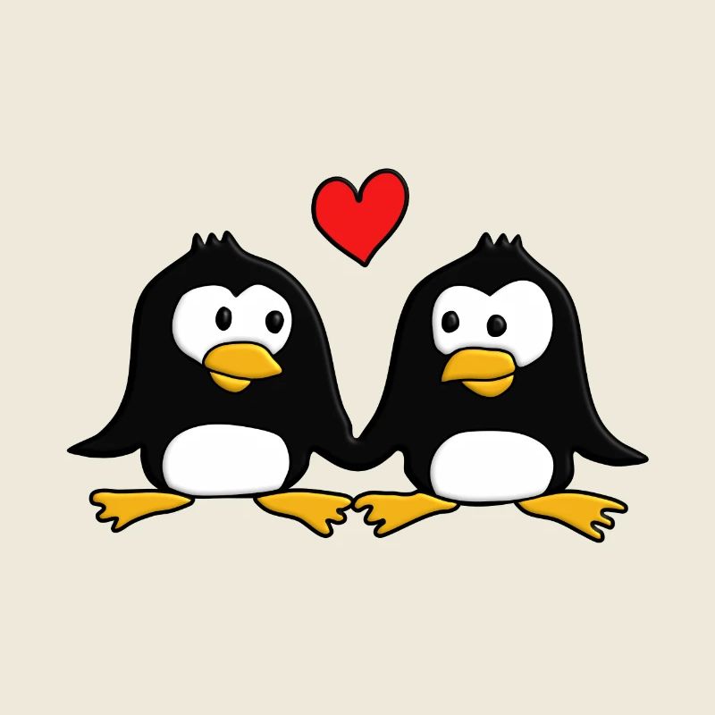 2 verliebte Pingus :)