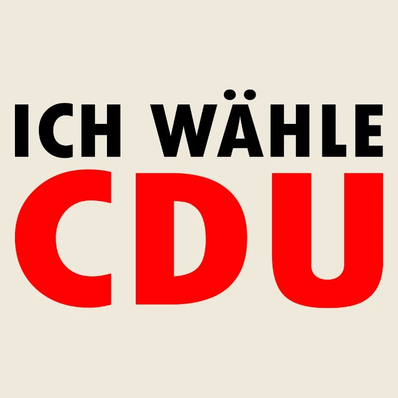 Ich wähle cdu