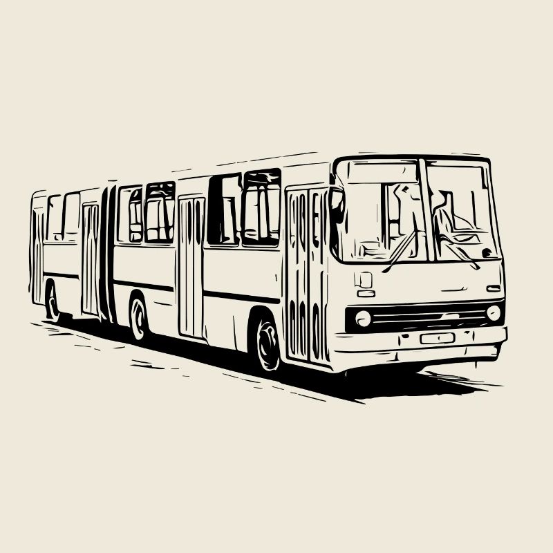 Bus articulé Ikarus